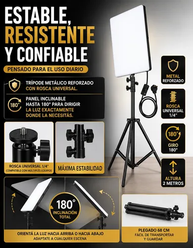 Kit De Iluminación Para Lashistas Y Extensiones De Pestañas