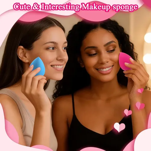 Esponjas De Maquillaje Pascua Oyrlize 12 Piezas