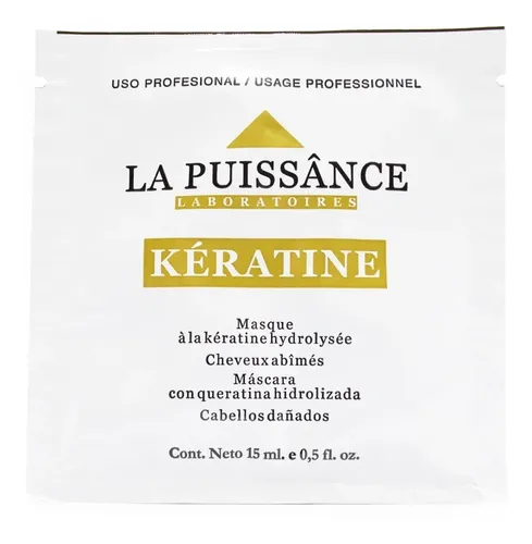 La Puissance Keratina Anti Frizz Máscara Reparación X 15ml