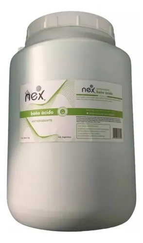 Baño De Crema Mascara Capilar Acida Antioxidante Nex 5 Kg