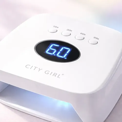 Cabina Lámpara Uv Led S50 54w City Girl Esmaltado Semi
