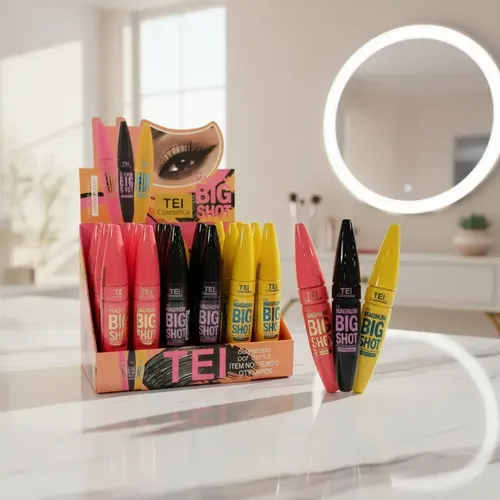 Rimel Mascara Para Pestañas Tei Big Shot Make Up Waterproof