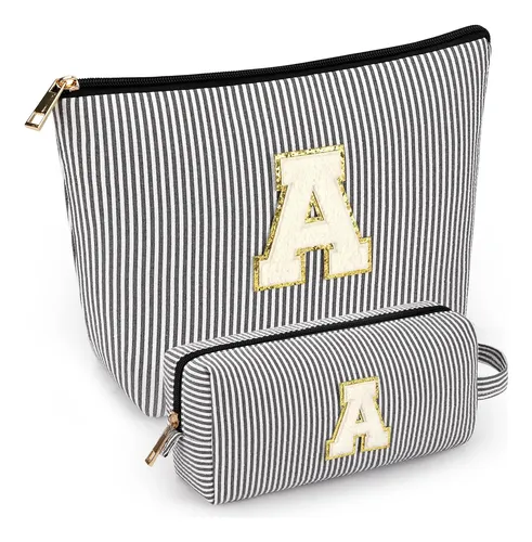 Set De Bolsas De Maquillaje Mibasies Black A Para Mujer Y Ni