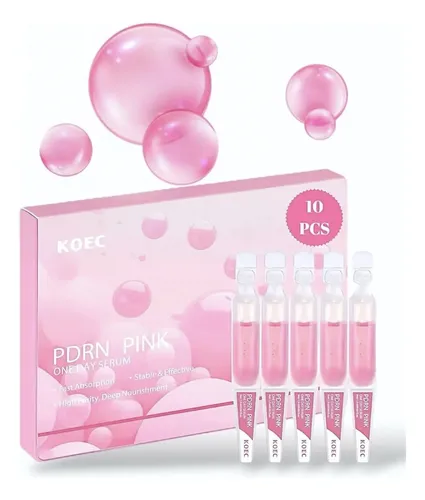 Sérum Facial Pdrn Salmón Pink 10 Ampollas Colageno Hidrata