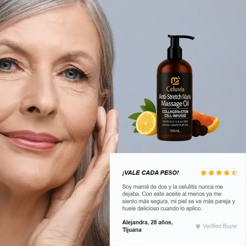 [selección] , Combo 3×2 Aceite De Celuvia .anticelulitis