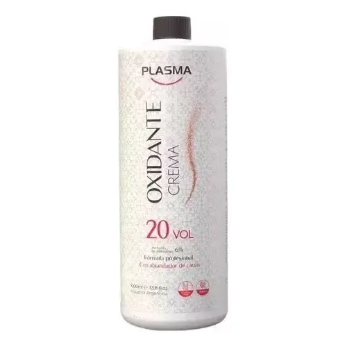 Agua Oxigenada Plasma Oxidante Crema Estabilizadora 20vol Tono 20 volumen