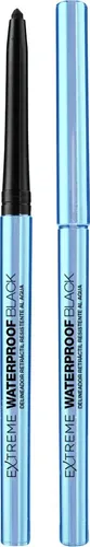 Delineador De Ojos Extreme Waterproof Black Retractil