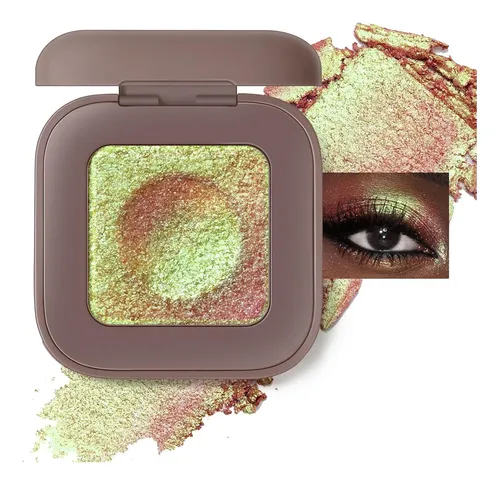 Paleta Duocromática Holográfica Gold Green