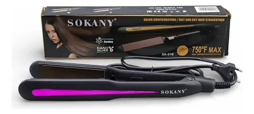 Plancha Alisador Pelo Profesional Sokany 400c 43w Sk-916