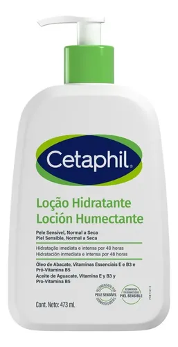 Loción Hidratante Cetaphil Piel Sensible Normal A Seca 473ml