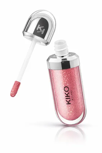 Brillo de labios Kiko Milano color 17, hidratación intensa con acabado vinilo, textura ligera y larga duración.