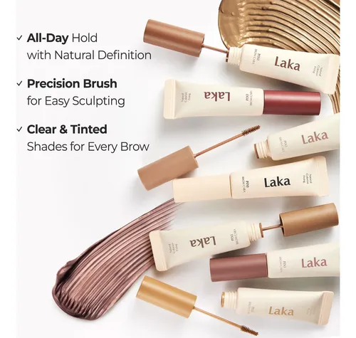 Laka Pixi Máscara De Cejas 8g/0,28oz., Gel Para Fijar Y Da