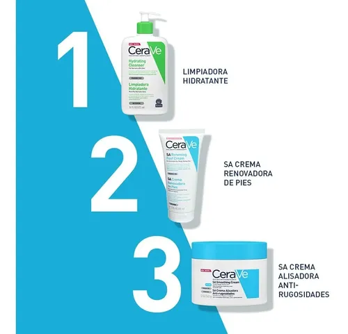 Crema Cerave Alisadora Anti-rugosidades 340ml Pote