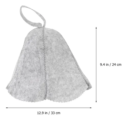Sombreros Sauna De Fieltro 4pcs Para Vapor O Baño Seco