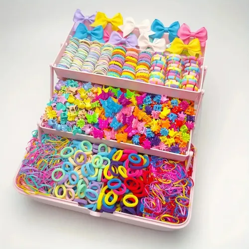 825 Juegos De Pinzas Y Gomas For El Pelo For Niños Multi-colored