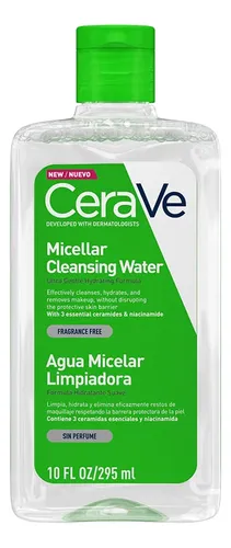 Agua Micelar Limpiadora Cerave X 295 Ml