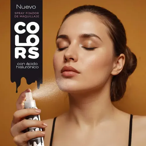 Spray Fijador De Maquillaje Makeup Colors Millanel 125ml