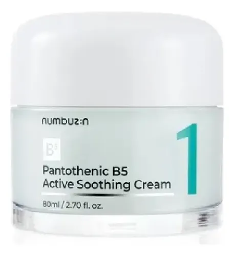Numbuzin No.1 Pantothenic B5 Active Soothing Cream Momento De Aplicación Día/noche Tipo De Piel Todo Tipo De Piel
