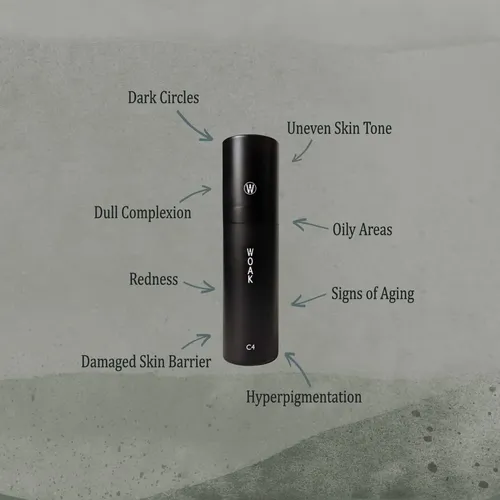 Woak Bb Cc Cream Tinte Hidratante Para Hombre Light