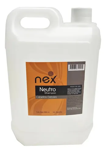 Shampoo Neutro Ph 7 bidon X 2 litros Nex
