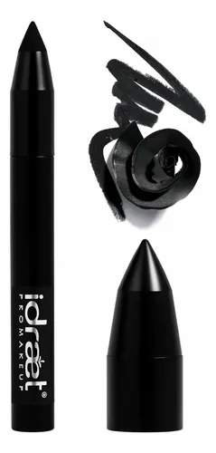 Lapiz Delineador De Ojos En Gel Idraet Waterproof Negro