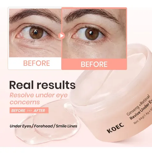 Parches Ojeras Con Ginseng Retinal Coreano 60 Unid