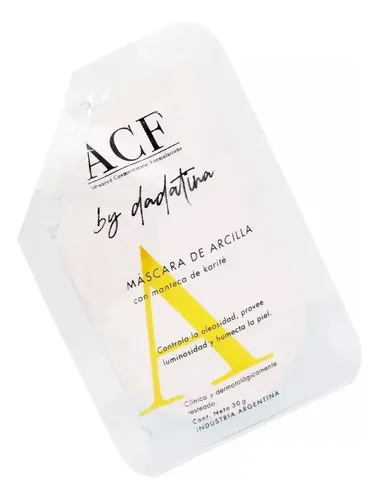 Mascara Todo Tipo De Piel Facial Arcilla Acf By Dadatina 3c