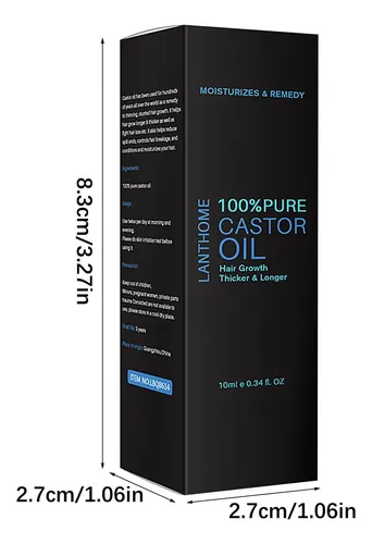 Sérum Potenciador De Cejas Oil Natural Para El Crecimiento D