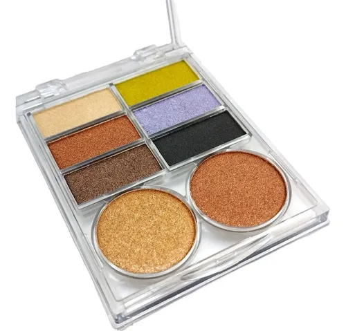 Paleta De Sombras Para Ojos Brillantes Glow Vibes De Skora
