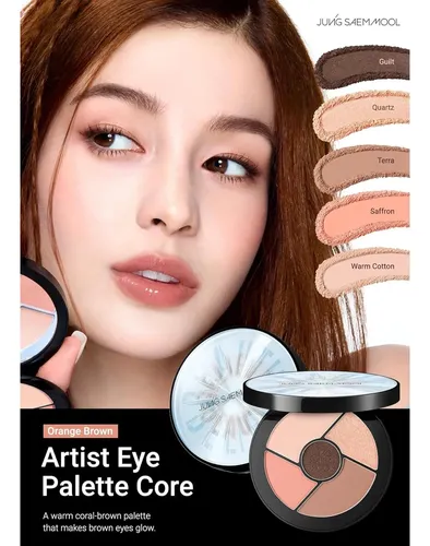 Paleta De Sombras Jung Saem Mool Artist Eye Core 5 Colores