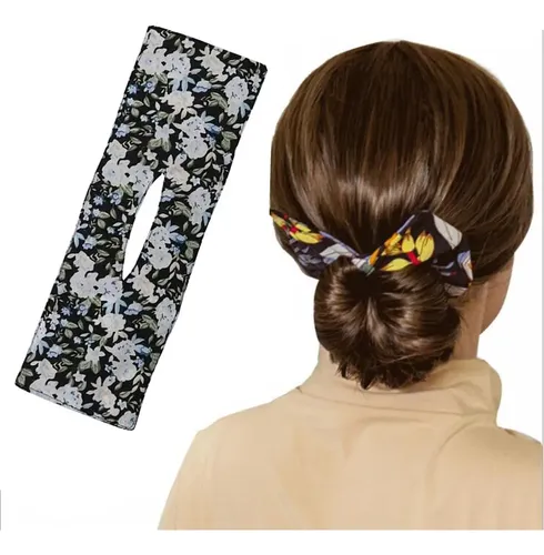 Bandas For El Cabello Con Estampado De Donas Anudadas,