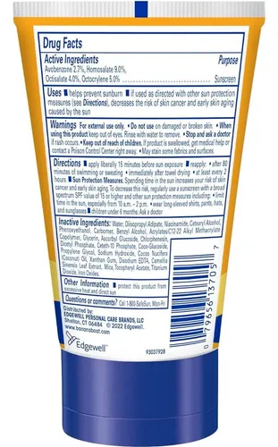Protector Solar Facial Banana Boat Spf50 2 Oz Niacinamida