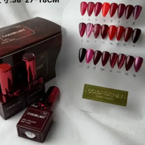 Esmalte Semipermanente Charm Limit Classic Red Manicura 10ml