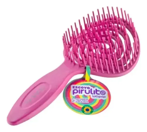 Cepillo Dompel Color Violeta Cabello Fino