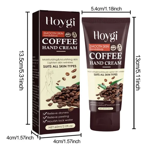 Hy/ Crema De Manos Hoygi Coffee Para Piel Seca Y Agrietada
