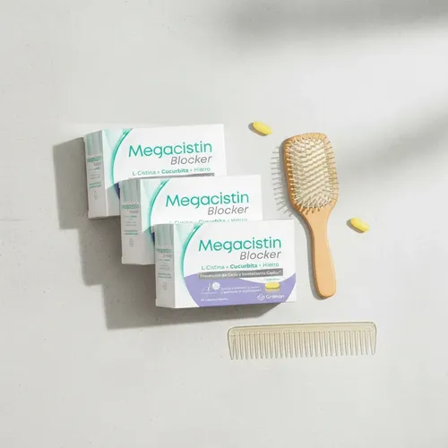 Megacistin Blocker Anticaida Combo X 3 Cajas X 30 Capsulas
