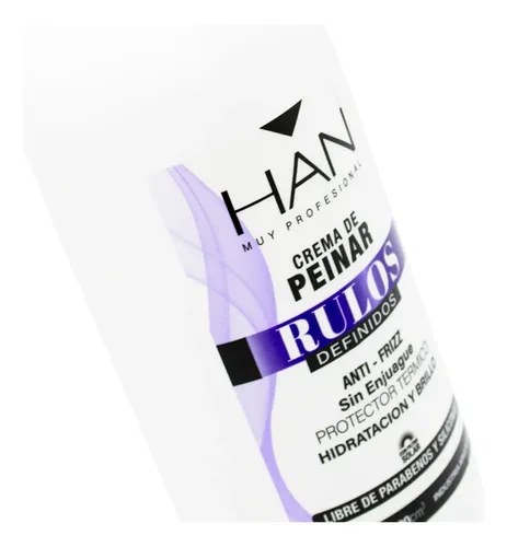 Han Rulos Definidos Crema Peinar Protector Pelo 500ml Local