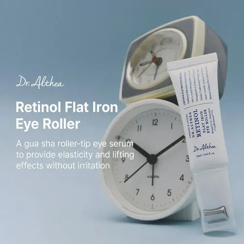 Dr. Althea Retinol Flat Iron Eye Roller 25ml Contorno Ojos Todo Tipo De Piel Noche