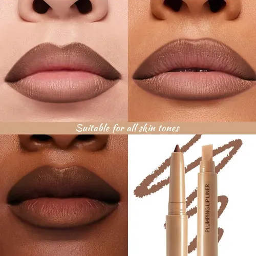 Lápices Delineadores De Labios Mate 2x Juaazin Saddle