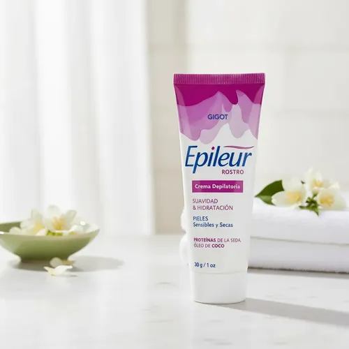 Crema Depilatoria Facial Epileur 30g De Gigot