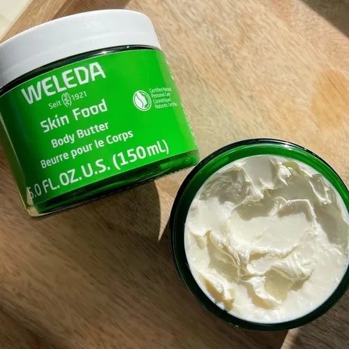 Manteca Corporal Weleda Skin Food En Frasco De Vidrio Susten
