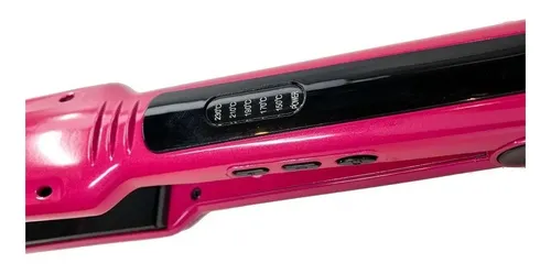 Plancha Para Cabello Humedo Y Seco Duga, Profesional 70 Watts D207 Color Rosa