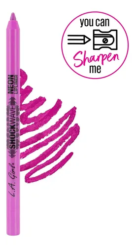 La Girl Shockwave Neon Lipliner Delieadores De Labios Varios