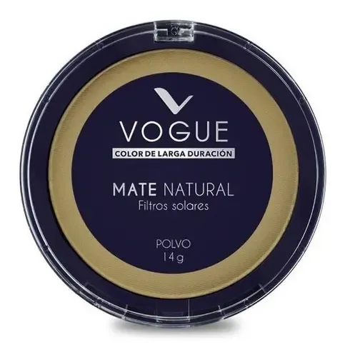 Polvo Compacto Vogue Mate Natural 14g