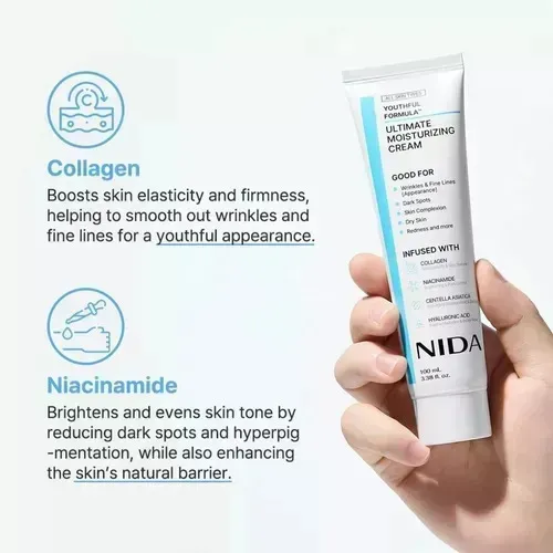 Mcrema Hidratante Nida Youthful Colágeno Hialurónico 1pzx