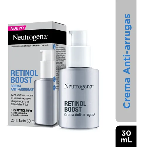 Crema Retinol Boost Anti-arrugas Neutrogena 30ml Todo Tipo De Piel Día/noche