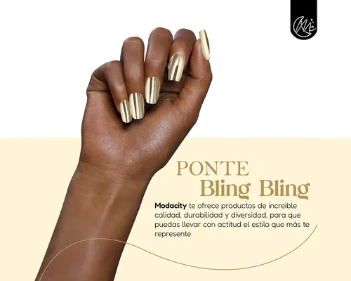 Kit Uñas Esculpidas Esmaltado Efecto Ojo Gato Semipermanente