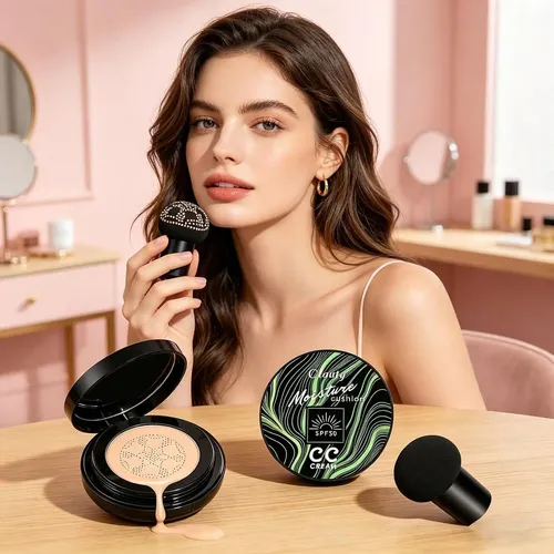 Base Cushion Cc Bb Cream Natural Tono Buff Beige
