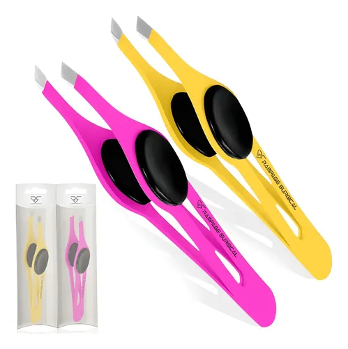 Pinzas De Cejas Profesionales Rampage Surgical Set 2 Y 3 Pcs