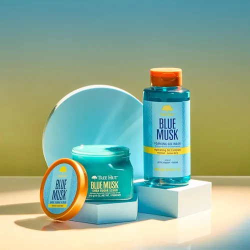 Exfoliante Corporal Tree Hut Blue Musk 532ml Hidratante